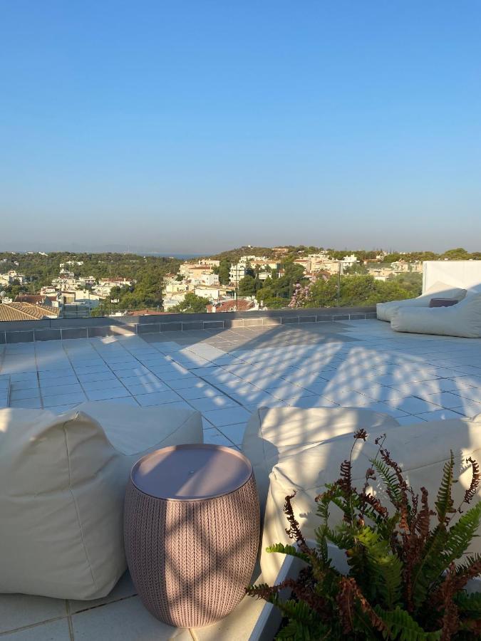 Villasonboard Vouliagmeni Penthouse Veranda Sea-View & Beach Athen Eksteriør billede