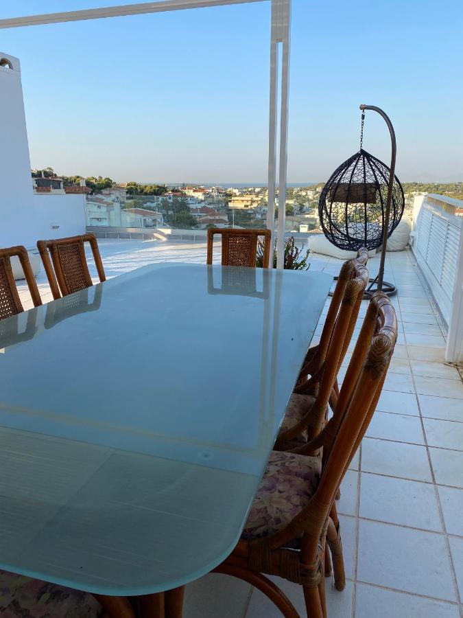 Villasonboard Vouliagmeni Penthouse Veranda Sea-View & Beach Athen Eksteriør billede