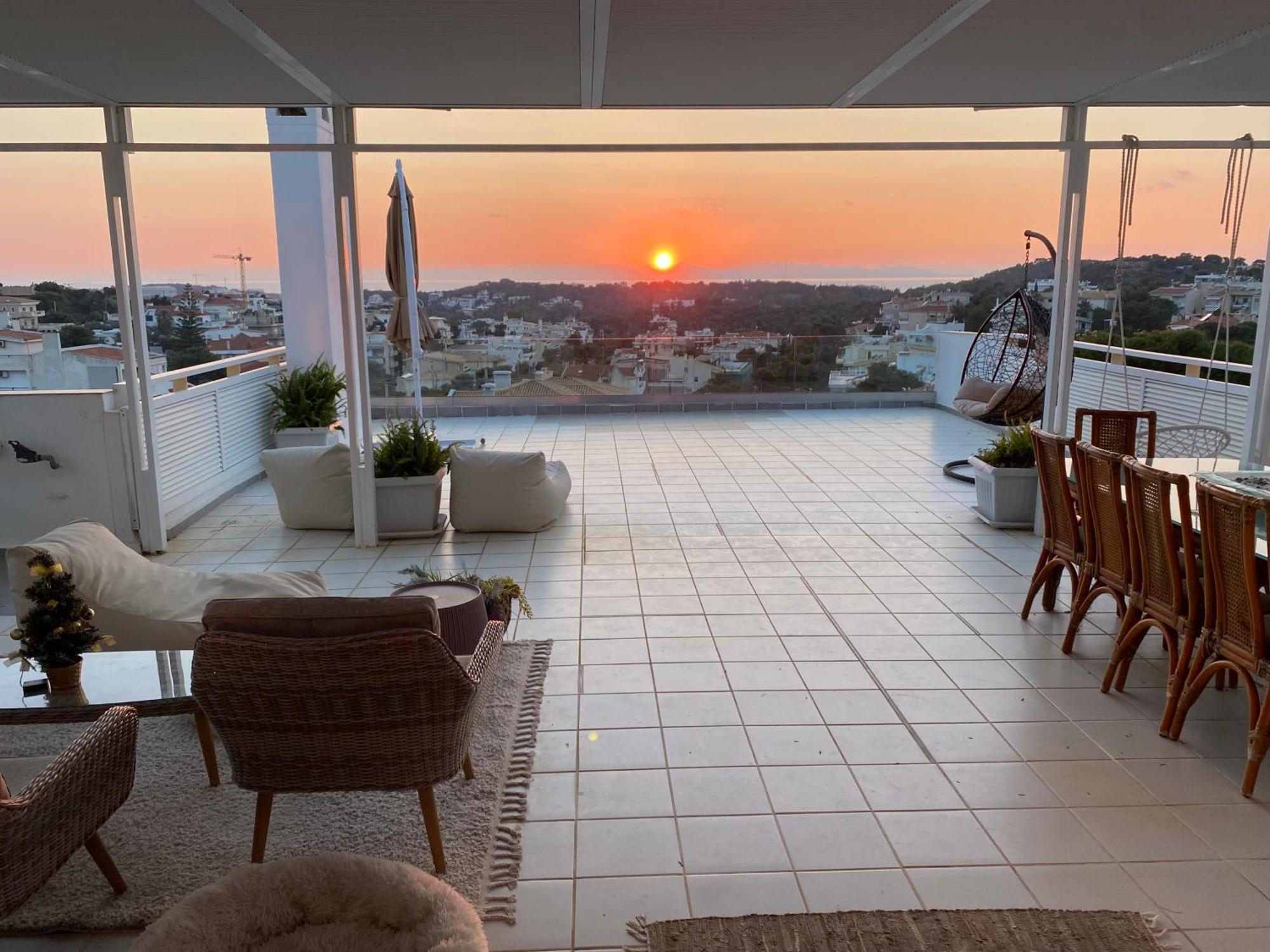 Villasonboard Vouliagmeni Penthouse Veranda Sea-View & Beach Athen Eksteriør billede